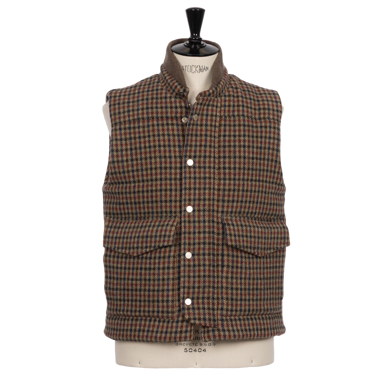 Vest "Locke Padded Vest" made from Shetland Wool - Valstar Original